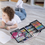 Set Artistik Premium me Kuti Alumini
