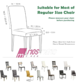 Mbulesë Elastike për Karrige - Figura 5