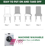 Mbulesë Elastike për Karrige - Figura 6