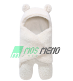 Batanije e ngrohtë për foshnje me kapuç arushi - Figura 3