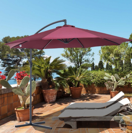 Çadër moderne anësore – perfekte për kopsht, ballkon apo pishinë!