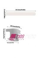 Mbajtës çarçafësh ndryshim i madh & 4 Copë - Figura 5