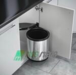 Kosh Mbeturinash për Dollap Kuzhine – Hapje Automatike me Derë - Figura 2