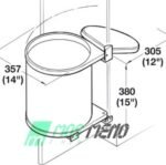 Kosh Mbeturinash për Dollap Kuzhine – Hapje Automatike me Derë - Figura 3