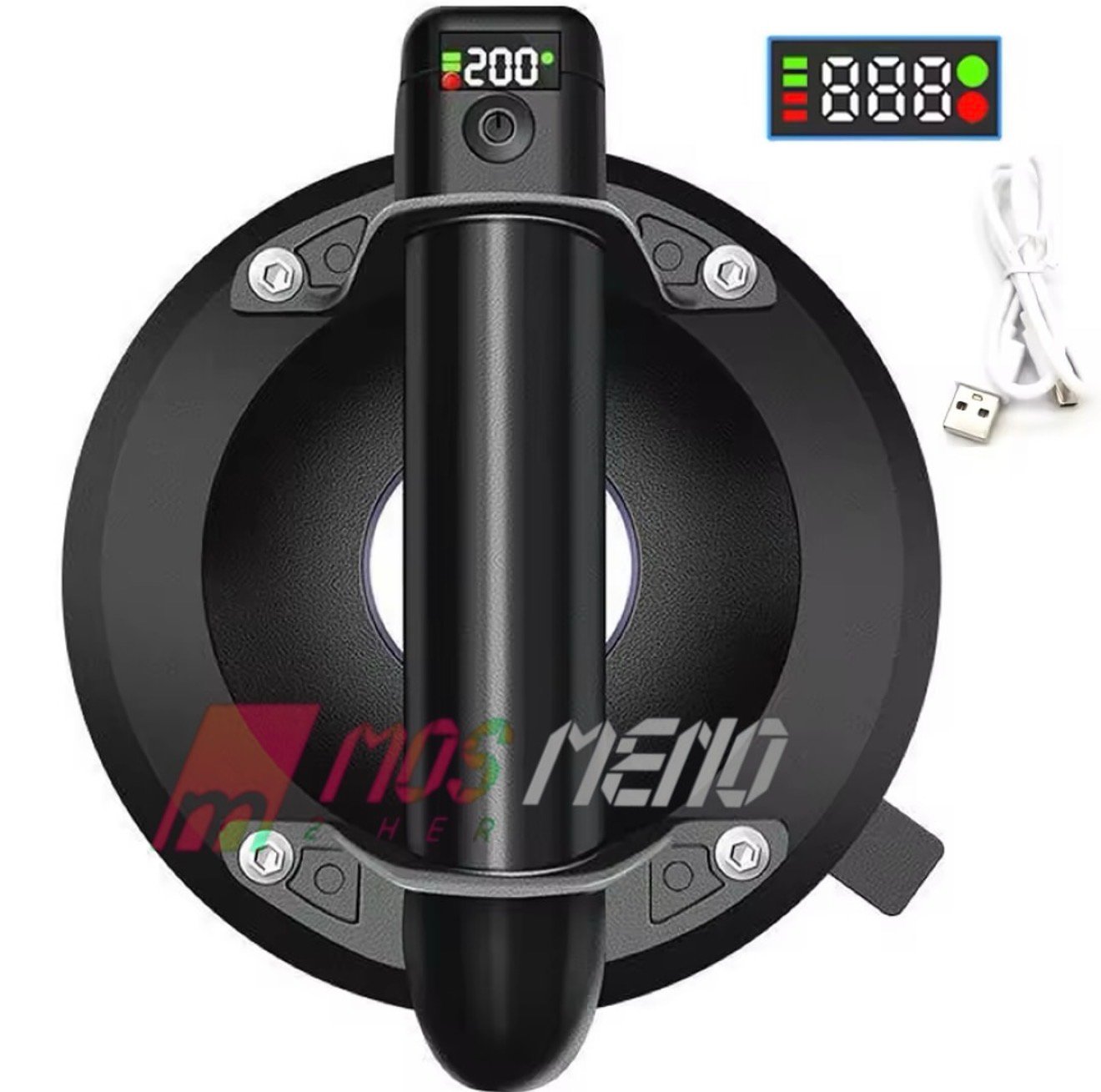 Screenshot Kapëse Profesionale për Xham me Vakum Me Ekran Dixhital - Figura 1