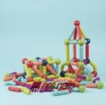 Lodra Magnetike Ndërtimi për Fëmijë - Figura 3