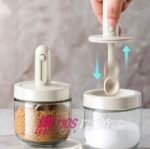 Set Kavanozësh me Lugë për Erëza (4 copë )