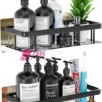 Raft i dyfishtë muri për banjo elegant dhe funksional - Figura 3