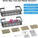 Raft i dyfishtë muri për banjo elegant dhe funksional - Figura 4