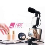 Kit për Video & Vlog – Ndriçim, Mikrofon & Tripod