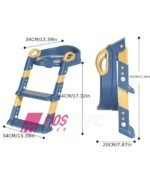 Ulëse Tualeti për fëmijë me shkallë - Figura 4