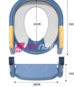 Ulëse Tualeti për fëmijë me shkallë - Figura 3