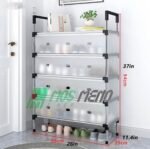 Rafti me 4 Nivelepër Këpucë dhe Organizim - Figura 5