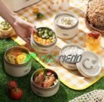 Set Kutish Dreke (Lunch Box) me Izolim Termik dhe Çantë - Figura 4