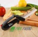 Gërshërë Praktike 2-në-1 me Thikë dhe Dërrasë Prerjeje