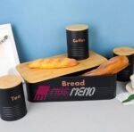 Set 4 Kuti Ruajtjeje Kuzhine Elegante