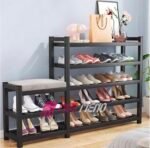 Raft Këpucësh Funksional me Stendë Uljeje - Figura 2