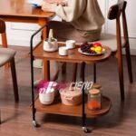 Karrocë Shërbyese me Rrota (2 Nivele) – Praktike dhe Elegante - Figura 2
