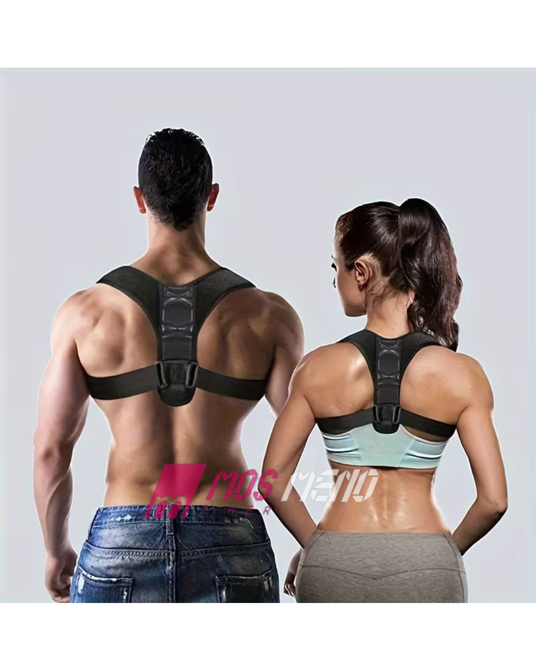 shp Korrigjues Qëndrimi i Shpinës Për Posturë Perfekte dhe Lehtësim Dhimbjeje - Figura 1