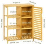 Komodë / Raft Organizues Elegant nga Druri i Bambusë - Figura 4