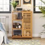 Komodë / Raft Organizues Elegant nga Druri i Bambusë