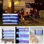 Aparat Elektrik Profesional me Dritë UV për Insekte dhe Mushkonja
