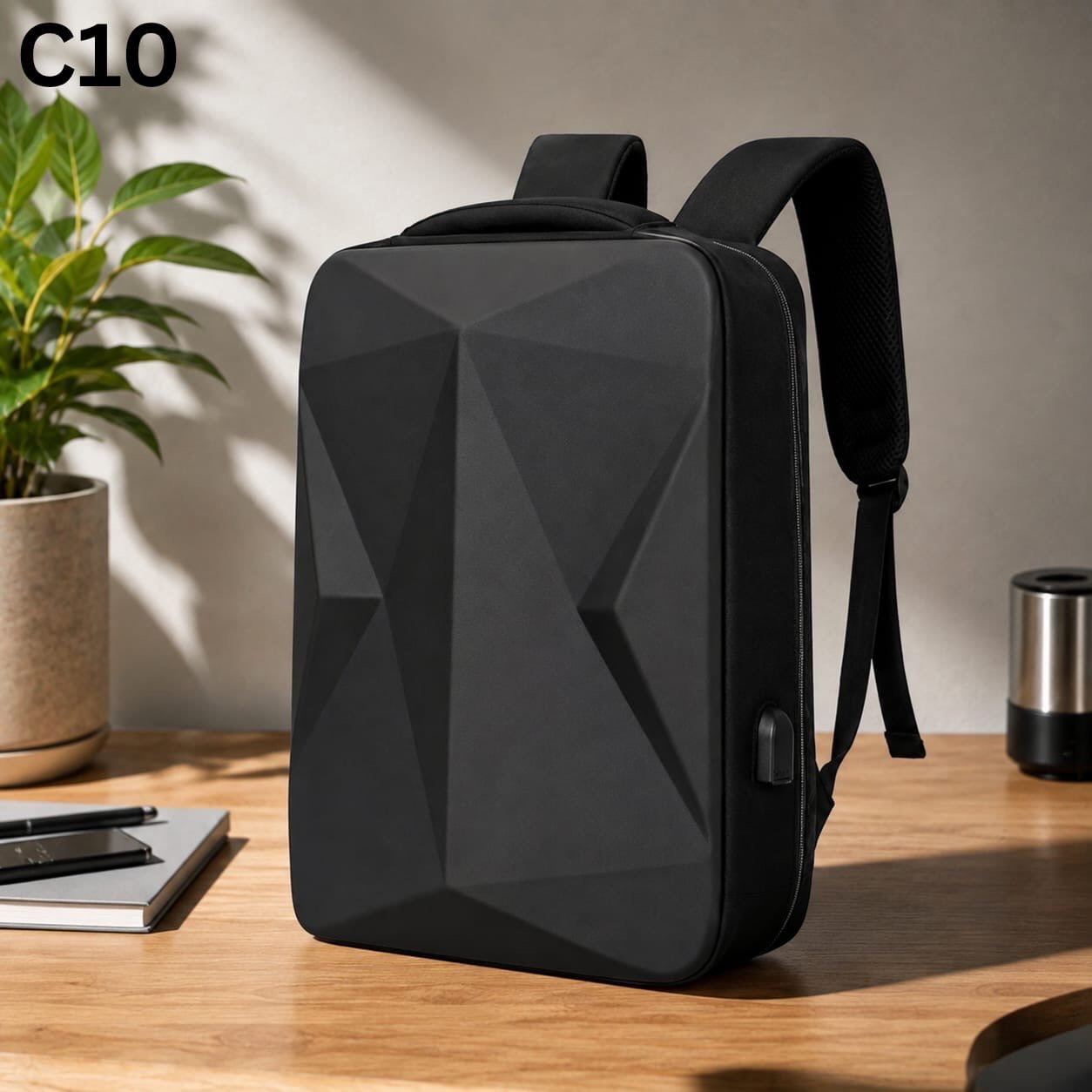 773950070_18089486459556658_8595898557151927035_n Çantë Shpine Multifunksionale me Portë USB për Laptop (Anti-Theft Laptop Backpack) - Figura 1