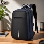Çantë Shpine Multifunksionale me Portë USB për Laptop (Anti-Theft Laptop Backpack) - Figura 3